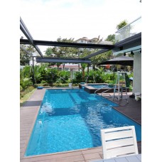 MOTORIZED LOOP BLIND SWIMMING POOL COVER